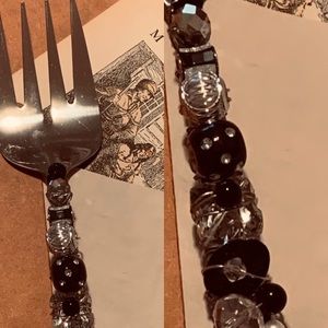 Bedazzled serving fork!! Brand new
